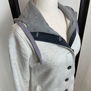 Natural Reflections Cotton Light Gray Jacket Size S/P
